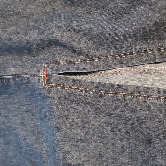 Marithe François Girbaud Unique Jean Skirt Sz 32 - Picture 5 of 6